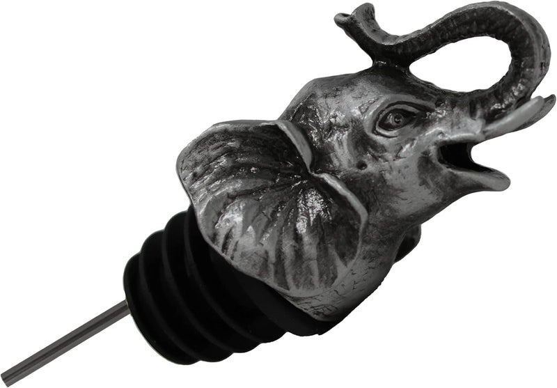 Happy Hour Elephant Head Wine Pourer - Stopper, Aerator, and Perfect Pourer - Image 1